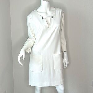 Etcetera Moolit dress dress light cream color size 8